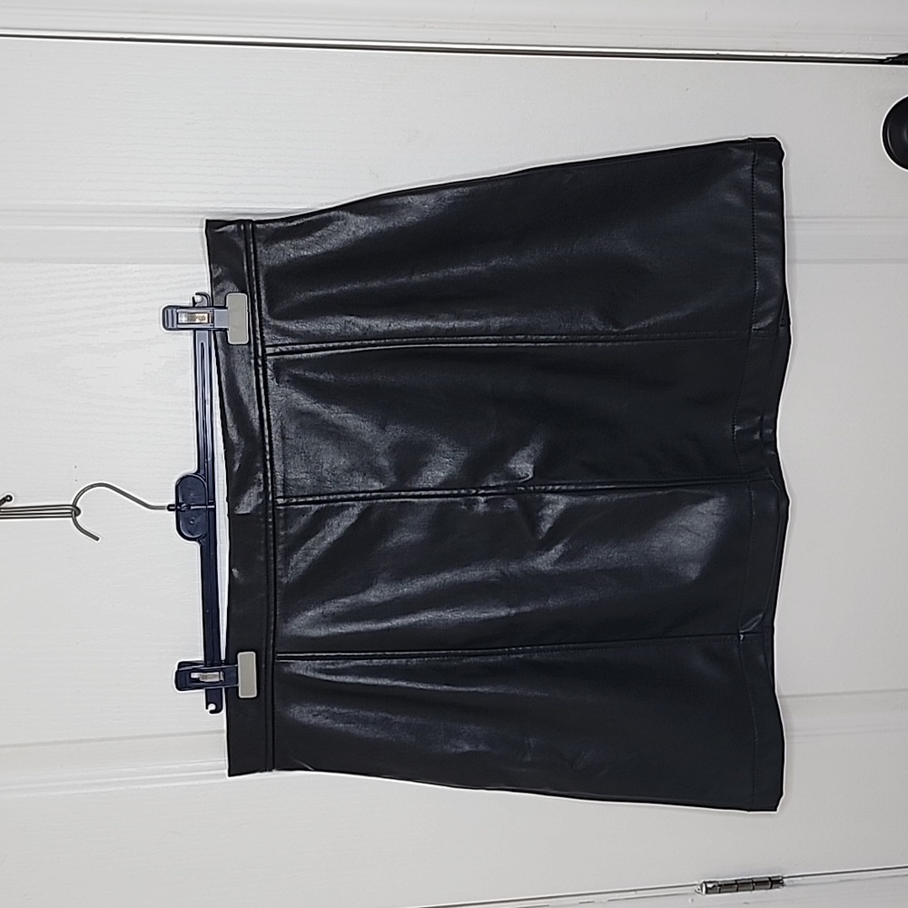 Banana Republic Rocca Vegan Leather Mini Skirt New